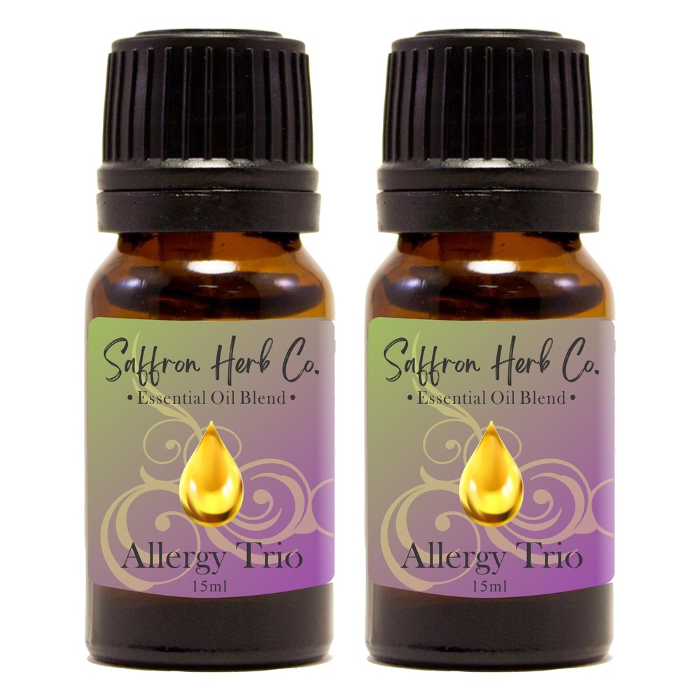 Allergy Trio Essential Oil Blend 100% Pure & Natural Aromatherapy (2)