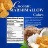 SweetGourmet Toasted Coconut Marshmallow Cubes, Vanilla Flavor, Gluten-Free, GMO-Free, 1 Pound Bag view 2