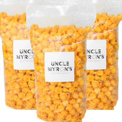 Uncle Myron's Cheddar Cheese Popcorn Snacks, 9 oz. Bags (Pack of 3), Cheese Popcorn, Cheddar Popcorn, Cheddar Cheese Popcorn, Cheddar Cheese, Gourmet Popcorn