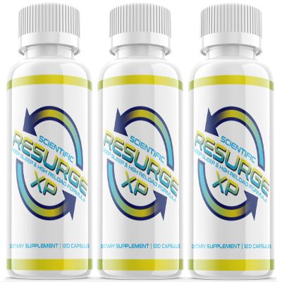 Alpha Pure Scientific Resurge XP Deep Sleep Support Formula 120 Capsules (3 Pack) Sleeping melatonin