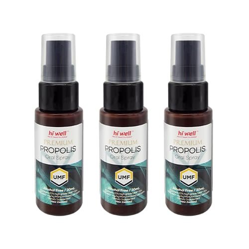 (Pack of 3) Hi Well Premium Propolis MGO 830+ Oral Spray 30ml