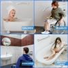 18 Shower Handle Knurled Grip | 304 Stainless Steel Grab Bars for Bathtubs and Showers | Polished Chrome ADA Standard Hand Rails for Seniors, Children, Injured People | Supports Upto 400lbs view 4