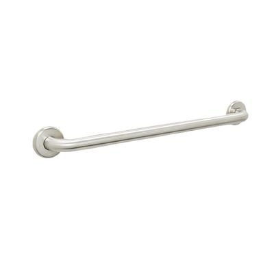 18 Shower Handle Smooth Grip | 304 Stainless Steel Grab Bars for Bathtubs and Showers | Brushed Nickel ADA Standard Hand Rails for Seniors, Children, Injured People | Supports Upto 400lbs