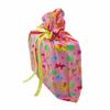 VZWraps Momma and Baby Animals Reusable Fabric Gift Bag (Medium 17 Inches Wide by 18 Inches High, Pink) view 2