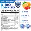 Vitamin B Complex Gummies - Extra Strength Super B Vitamin Gummy with Vitamin C For Immune Support - Energy Support Supplements with Folic Acid, Niacin, B6, B12 & Biotin for Men & Women - 60 Gummies view 2