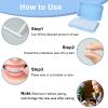 (10 Pack) Braces Wax-Dental Wax for Braces & Aligners,50 Premium Orthodontic Wax Strips-White view 3