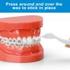 (10 Pack) Braces Wax-Dental Wax for Braces & Aligners,50 Premium Orthodontic Wax Strips-White view 4