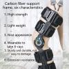 Carbon Fiber Adjustable Knee Fixation Brace Knee and Leg Fracture Meniscal Ligament Injury Lower Limbs Outer Protective Gear view 2
