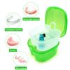 Keedolla Denture Cups for Soaking Dentures, Denture Cleaning Case Retainer Container Mouth Guard Bath Box Holder Case with Brush for Night Guard, Gum Shields and Dental Appliances view 2