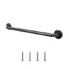 12 Shower Handle Smooth Grip | 304 Stainless Steel Grab Bars for Bathtubs and Showers | Oil Rubbed Bronze ADA Standard Hand Rails for Seniors, Children, Injured People | Supports Upto 400lbs view 1