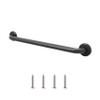 18 Shower Handle Shur Grip | 304 Stainless Steel Grab Bars for Bathtubs and Showers | Oil Rubbed Bronze ADA Standard Hand Rails for Seniors, Children, Injured People | Supports Upto 400lbs view 1