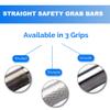 18 Shower Handle Shur Grip | 304 Stainless Steel Grab Bars for Bathtubs and Showers | Oil Rubbed Bronze ADA Standard Hand Rails for Seniors, Children, Injured People | Supports Upto 400lbs view 2