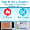 Arctic Flex Ankle Foot Ice Pack Wrap - Reusable Gel for Hot Cold Therapy - Large Soft Wrap for Injuries - Long-Lasting & Flexible for Pain Relief, Achilles Tendonitis, Sprains, Swelling view 4