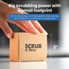 Scrub & Throw Scrub Sponges (30-Pack), Eco-Friendly, All-Purpose Household Natural Loofah Sponges, for Dishes, Cleaning, Biodegradable, Non-Scratch view 4