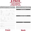 Field Equipt EMT Vital Statistics Notepad - 6 Pack Vitals Notebook For First Responder Note Pad, Medical Paramedic Gear And Supplies. Perfect EMS/EMT Gifts view 2
