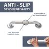 16 Grab Bars for Shower 1.5 Dia | ADA Handicap Grab Bars for Wall can Hold Up to 400 lbs | Anti-Slip Shower Grab Bars for Seniors, Made of 304 Stainless Steel view 2