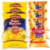 Popcorn Variety Pack - Bachman Air Popped Butter Popcorn (3, 8oz bag) - Utz Cheddar Cheese Popcorn (3, 6.5oz bags) - Delicious Buttery Delight Popcorn Snacks - 6 Items Total view 1