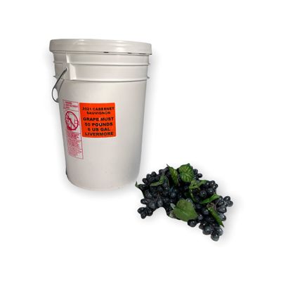 2021 Cabernet Sauvignon Bucket Frozen Grape Must 6 Gallons - Livermore Valley California