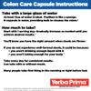 Yerba Prima Prebiotic Colon Care Capsules, 400 Caps (Pack of 2) - Five Forms of Dietary Fiber Supplement - Healthy Soluble & Insoluble Fibers for Regularity & Digestive Support view 3