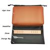 Cigar Case for Traveling, Portable Cigar Holder Humidor with Cedar Wood Travel Cigar Box Gift for Men Women Friends Golf Bar Trip,Black view 4