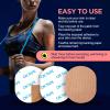 OK TAPE Adhesive Patches for MEDTRONIC Guardian and Other Sensor, Waterproof & Sweatproof CGM Patches, Long Last Sensor Patches 15 PCS, Beige view 4