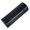 Foern Cigar Case Travel Humidor, Cigar Tubes Metal, Cigar Jar with Cigar Hygrometer Humidifier, Gift for The Cigar Lover Women Men Friends,Black view 4