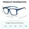 Eyekepper Transition Photochromic Bifocal Reading Glasses Oversized Large Frame Blue +3.00 view 3
