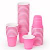 xo, Fetti Party Decorations Pink Plastic Shot Glasses - 50 Matte Disposable 2 oz Cups | Bachelorette Party, Birthday Party, Party Favors, Baby Shower Supplies view 1