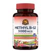 Vitalitown Vitamin B12 (Methyl B12) 5000 mcg, Fully Bioactive Form, Support Energy Production, Natural Peach Flavor, Zero Sugar, 90 Fast Dissolve Tablets view 1