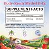 Vitalitown Vitamin B12 (Methyl B12) 5000 mcg, Fully Bioactive Form, Support Energy Production, Natural Peach Flavor, Zero Sugar, 90 Fast Dissolve Tablets view 2