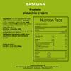 EATALIAN by AMZ BETTER Protein Cream, 17.63 oz/ 500 gr, Pistachio Paste with 94 g of Proteins, Made in Italy, Sweet and Unique, Taste Ideal on Bread and Excellent for Dubai Chocolate view 2