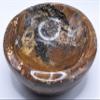 4.5" 660g Multicolor Ocean Jasper w/Open Small Druzy Carved Bowl Polished Natural Orbicular Orbs Collectible Gemstone Crystal Mineral Ashtray Specimen Cup - Madagascar view 3