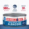 Bumble Bee Solid White Albacore Tuna in Water, 7 oz Can (Pack of 24) - Wild Caught Tuna - 37g Protein per Serving, High in Omega-3s - Non-GMO Project Verified, Gluten Free, Kosher view 3