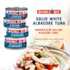 Bumble Bee Solid White Albacore Tuna in Water, 7 oz Can (Pack of 24) - Wild Caught Tuna - 37g Protein per Serving, High in Omega-3s - Non-GMO Project Verified, Gluten Free, Kosher view 4