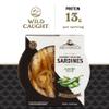 Brunswick Wild Caught Gourmet Brisling Sardines in Extra Virgin Olive Oil Topped with Jalapeo Slices,4.23 oz Can (Pack of 12)- Wild Caught Sardines- 13g Protein per Serving- Gluten No,Keto Friendly view 4