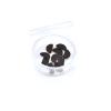 Setex Gecko Grip 0.6mm Anti Slip Eyeglass Nose Pads for Kids (5 Black Pair) USA Made, 2000 Innovative Microstructured Fibers per Nose Pad, 0.6mm x 6mm x 10.88mm view 4