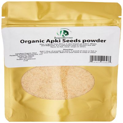 KOPABANA Organic Akpi Seed Powder 2 oz