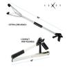 Luxet Reacher Grabber Tool X-Long 80" Aluminum Suction Cup Jaw, Foldable Lightweight Reacher Grabber Pickup Tool, Gripper Grabbers for Elderly Grab it Reaching Tool Trash Picker Grabber (Black) view 4