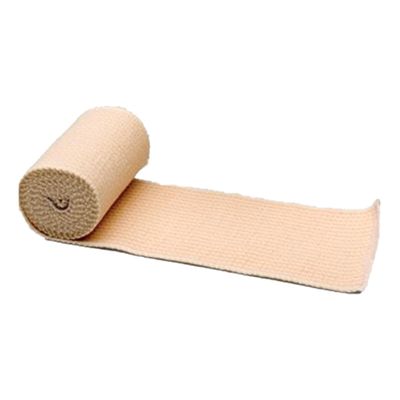 McKesson Elastic Bandage Wrap with Hook and Loop Closure, Tan Compression Bandage - 3 in x 4 1/2 yd, 10 Count, 1 Pack