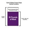 2021 Rose of Sangiovese (JUICE) Bucket Frozen Grape Juice 6 Gallons - Livermore Valley California view 3