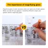 Upgraded All-in-One Magnetic Eyeglass Repair kit with Magnifying Glass, Repair Tool Kit with 12 Interchangeable Screwdriver Bits, Nose Pads, Screws and Tweezer for Eyeglass, Sunglass, Watch, Laptop view 3