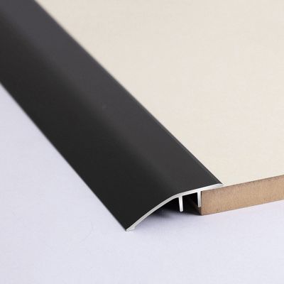 Wood to Tile Transition Strip for Uneven Floors, Aluminum Floor Transition Strip Wide/Doorway Reducer with Smooth Surface, Front Porch (Size : Length 120cm)