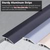 Wood to Tile Transition Strip for Uneven Floors, Aluminum Floor Transition Strip Wide/Doorway Reducer with Smooth Surface, Front Porch (Size : Length 120cm) view 4