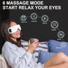 ESLYYDS Eye Massager with Heat, Compression, Heated Sleep Mask, Mothers Fathers Day Birthday Gifts for Women Men, Massager Scalp for Eye Strain Relief, Foldable,Comfortable view 2