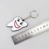 airgoesin 30pcs Keychain Key Ring Hang Rubber Tooth Smile Dental Clinic Gift Christmas Holiday Charms for Kids Birthday Party Favors & School Carnival Prizes view 3