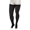 JUZO 20-30 mmHg, Basic, Thigh, OT, Silicone, Black, Size: V (4411AGSB10-V) view 1