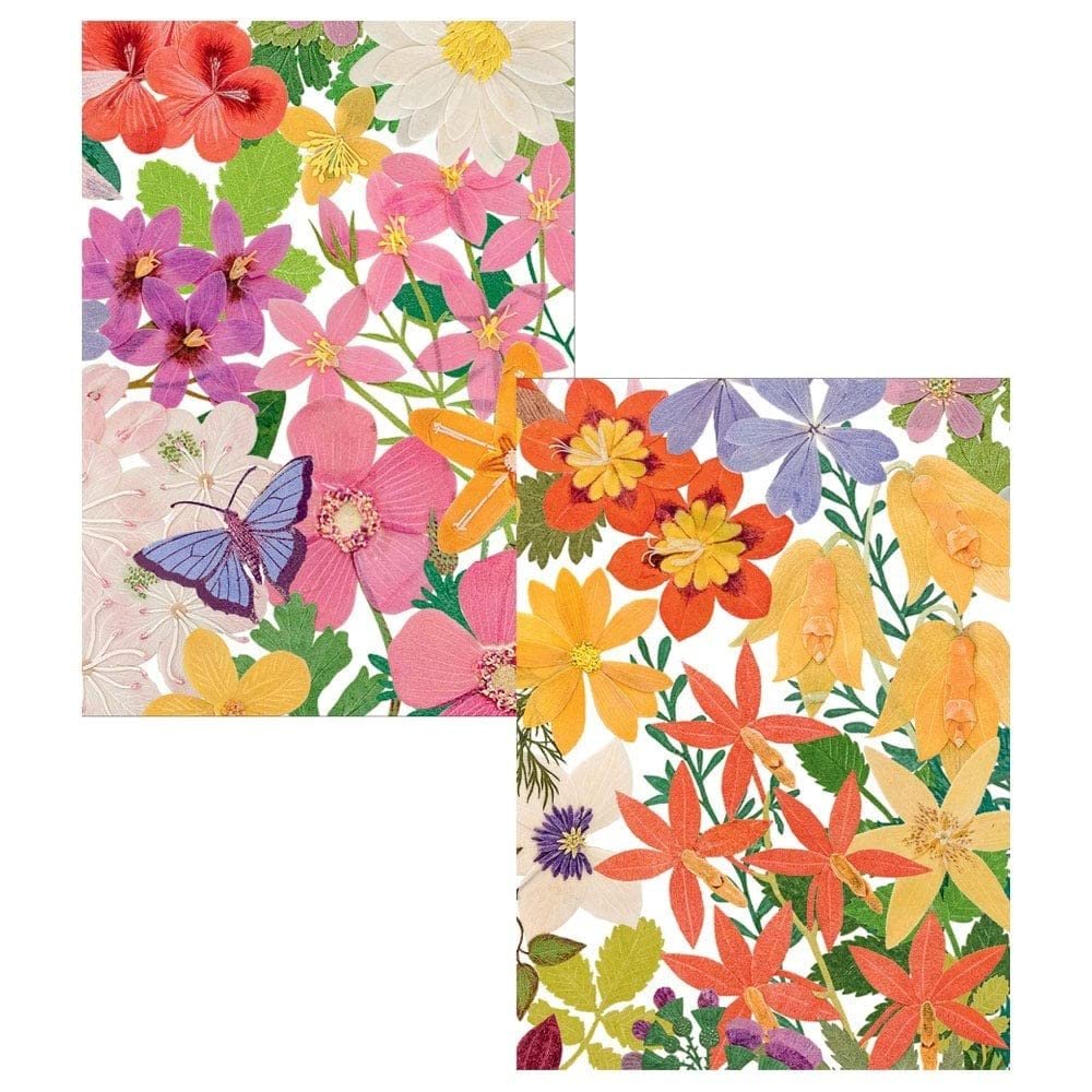 Caspari Halsted Floral Assorted Boxed Note Cards, 32 Note Cards & Envelopes