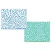 Caspari Block Print Leaves Assorted Boxed Note Cards, 10 Note Cards & Envelopes view 1