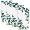 Gift Boutique 100 Eucalyptus Greenery Guest Napkins Disposable Paper Green Leaf Hand Napkin for Bathroom Powder Room Wedding Anniversary Holiday Spring Tea Party Bridal Baby Shower Decorative Towels view 4