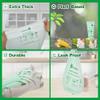 100% Home Compostable Trash Bags 13 Gallon Tall Kitchen, 50 Count, 0.9 Mil, Kitchen Compost Bags, Large Compostable Bags US BPI ASTM D6400 and OK Compost Home Certified view 2
